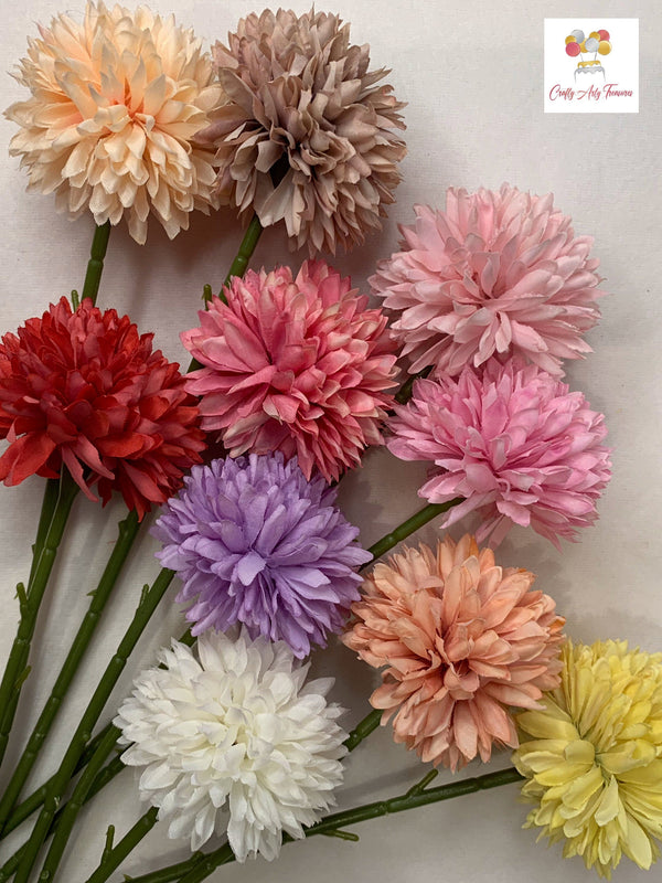 Artificial Dandelion Bouquet Cake Topper - Pack of 10 Oh So Crafty