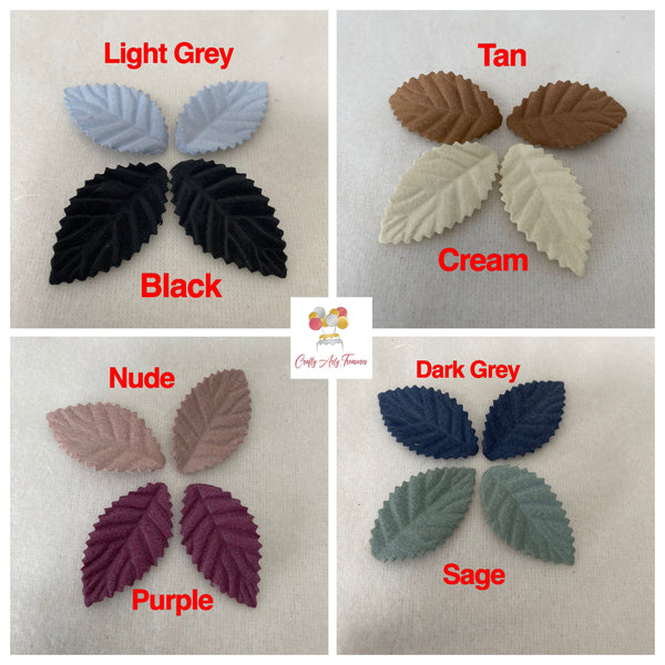 Faux Leaves for Cake Decorations or Photo Prop in Various Colours Oh So Crafty