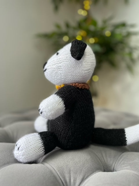 Hand Made Knitted Dog Oh So Crafty