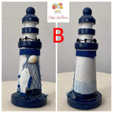 Light House Cake Topper Figure in Various Designs Oh So Crafty