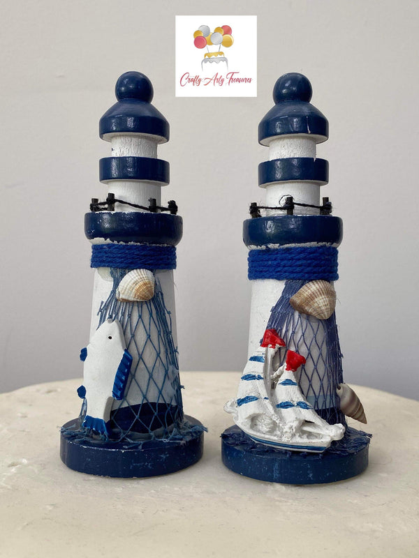 Light House Cake Topper Figure in Various Designs Oh So Crafty