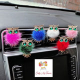 Owl Air Freshener Car Accessories in Various Colours Oh So Crafty